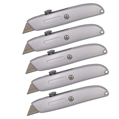 stainless steel box cutter blades|best retractable box cutter.